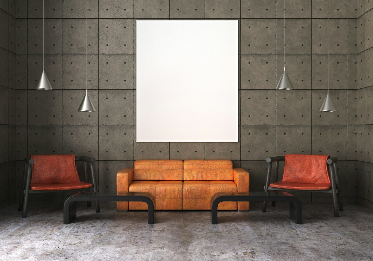 Digital marketing and creative agency portfolio rendering