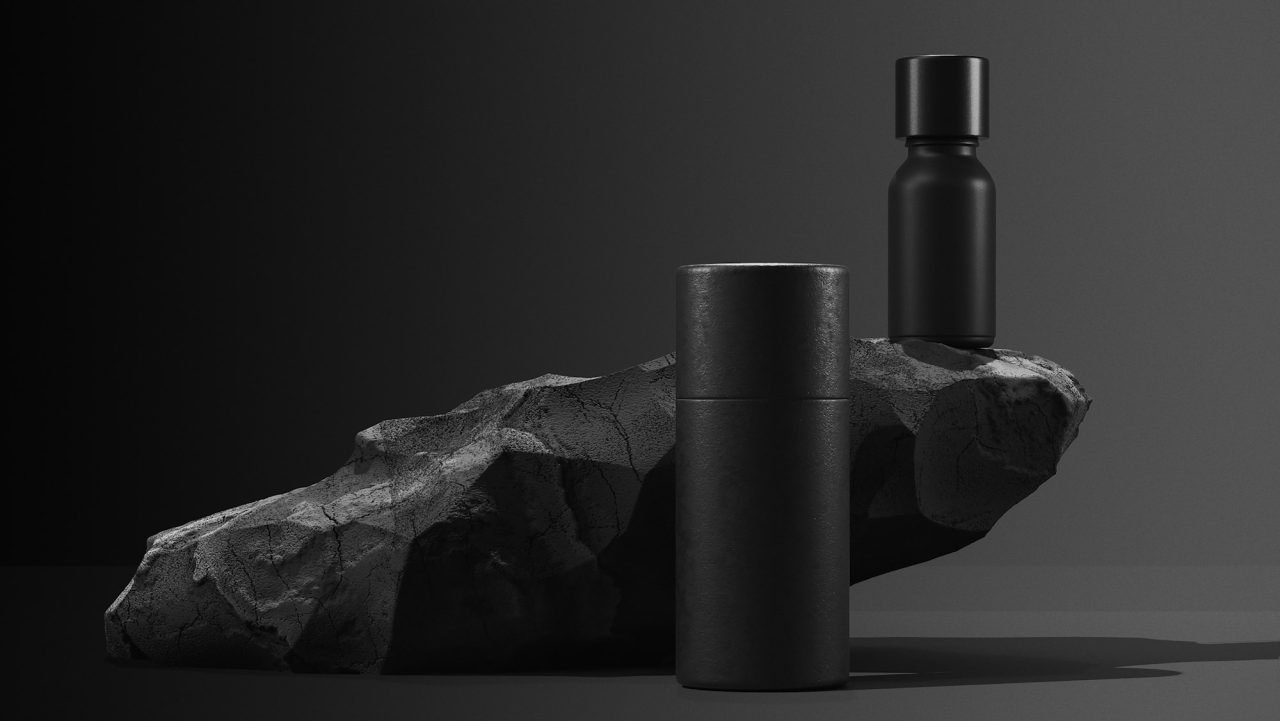E-commerce brand packaging and web design showcase