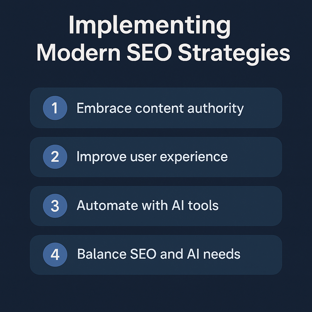 How to apply New SEO frameworks